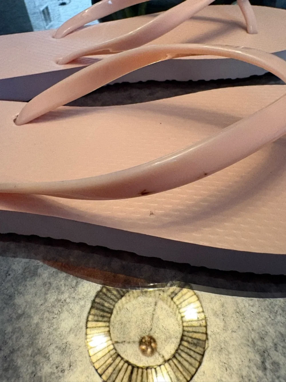 Tory Burch Kira Flip Flop sandals blush pink